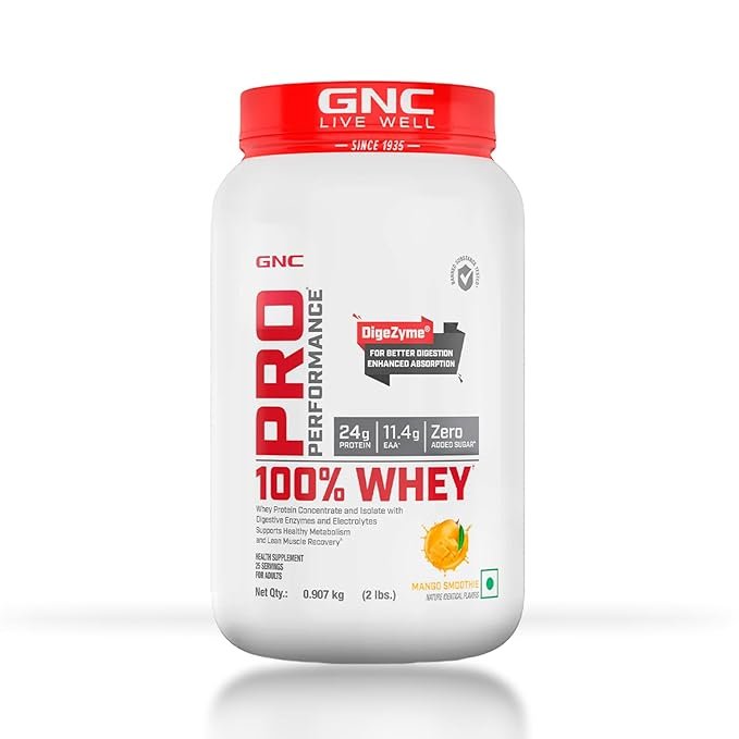 GNC Pro Performance 100% Whey Protein – Build Strength
