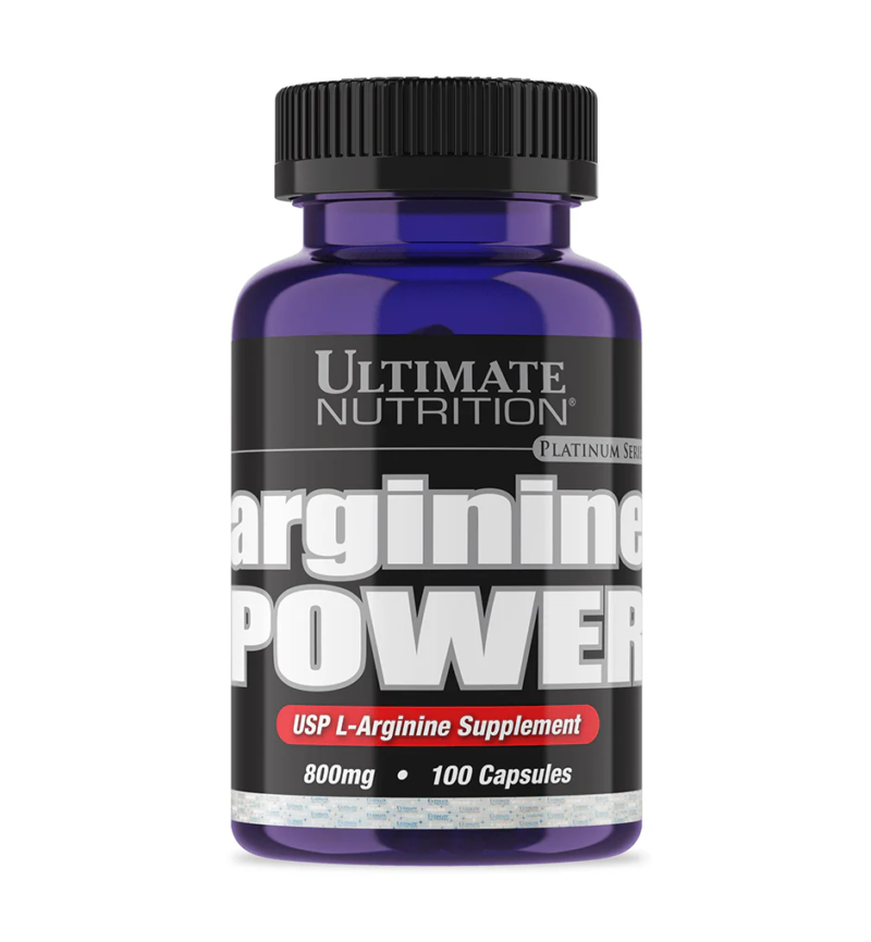 Ultimate Nutrition Arginine Power 100 Capsules | Made in USA