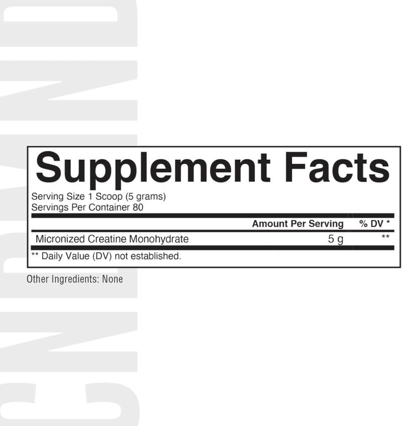 Condemned Labz 100% Pure Creatine Monohydrate | 400 Gram | Made in USA - Image 3