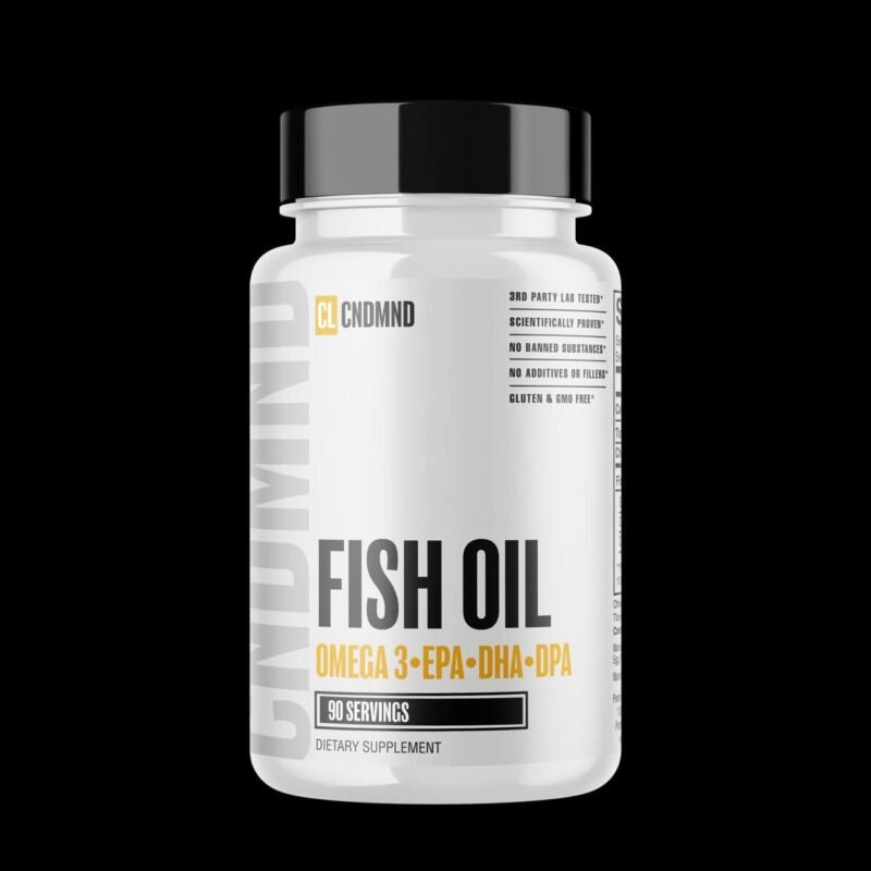 Condemned Labz Fish Oil | 90 Servings | Made in USA