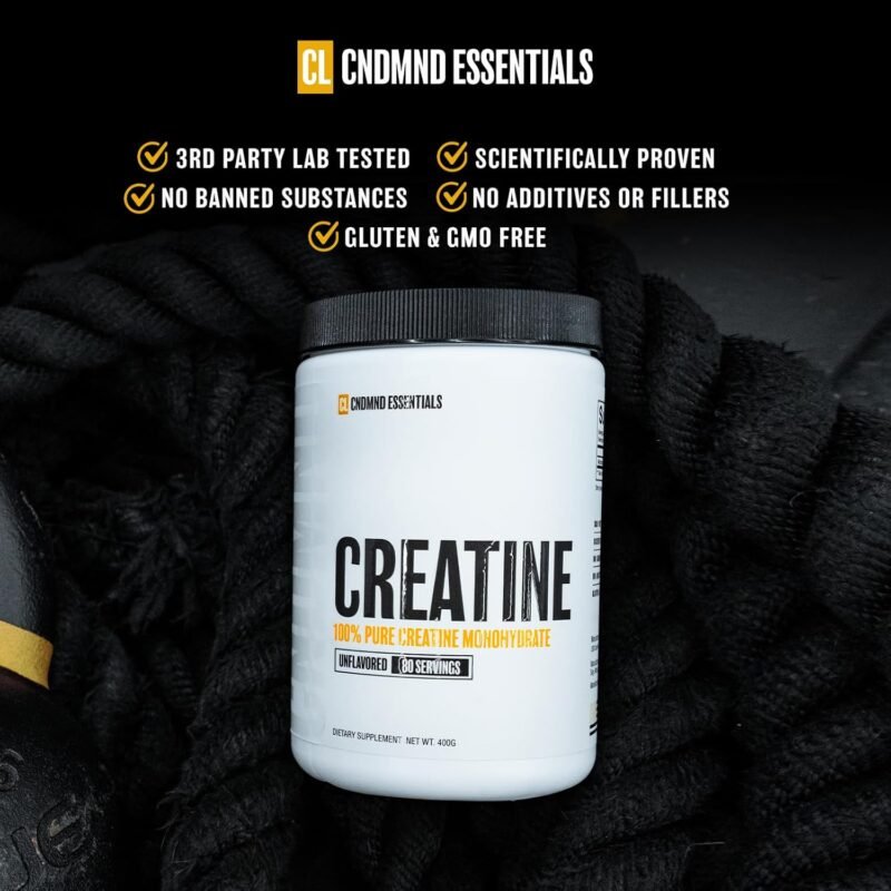 Condemned Labz 100% Pure Creatine Monohydrate | 400 Gram | Made in USA - Image 2
