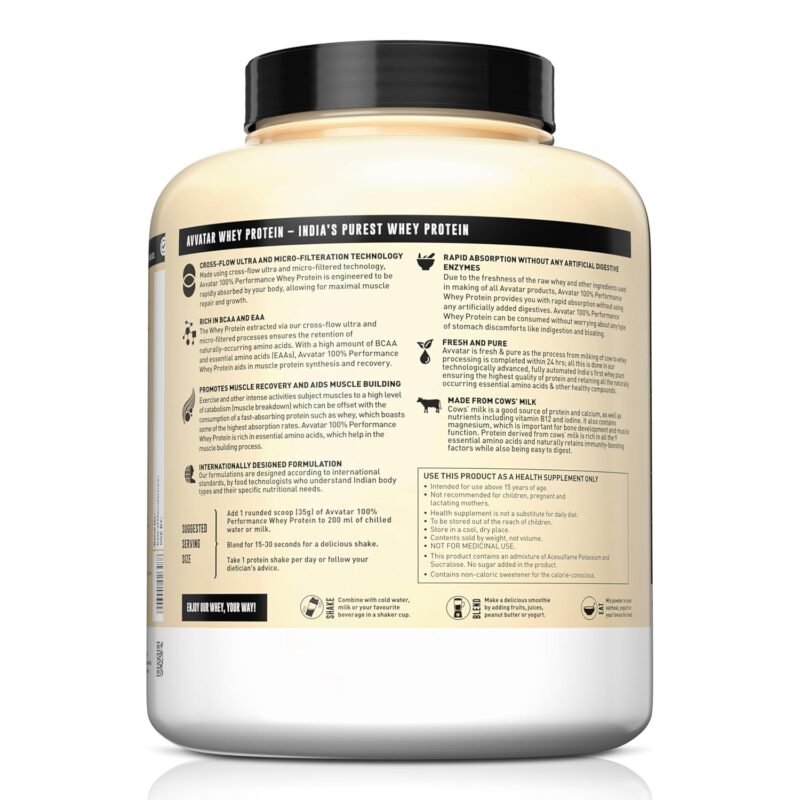 Avvatar 100% Performance Whey 2 kg - Image 3