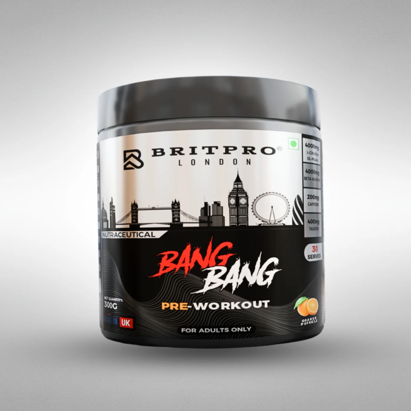 BRITPRO London Bang Bang Pre Workout | 30 Servings | Made in UK