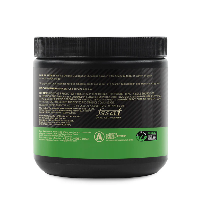 Optimum Nutrition Glutamine Powder | Premium 50 Servings - Image 2