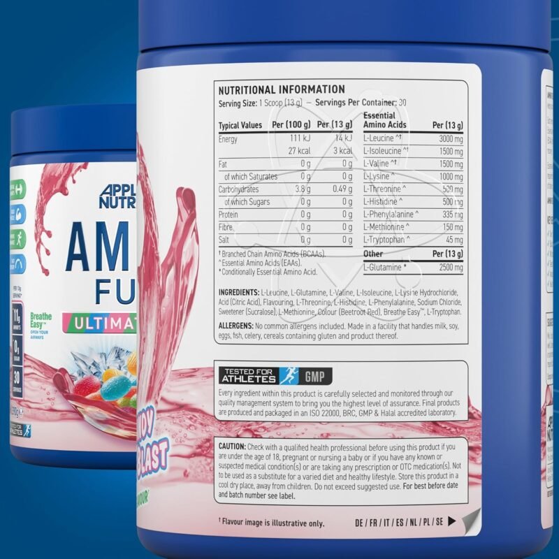 Applied Nutrition Amino Fuel - EAA Powder | 30 Servings | Made in UK - Image 3
