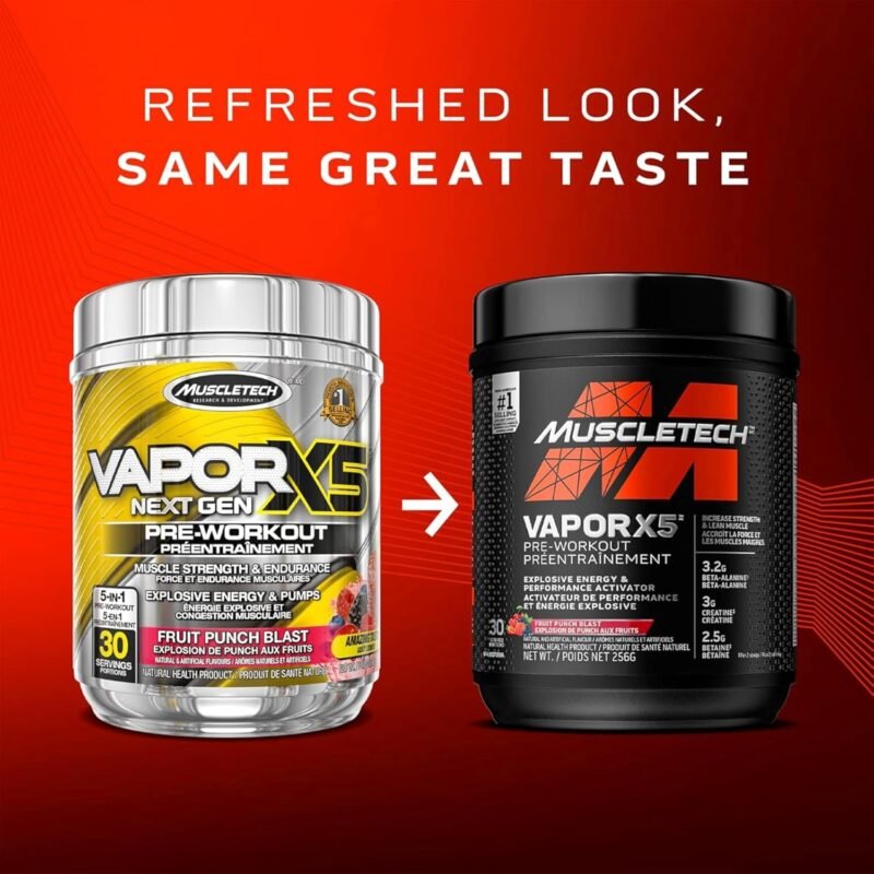 Muscletech ( MT ) VaporX5 Pre Workout | 30 Servings - Image 4