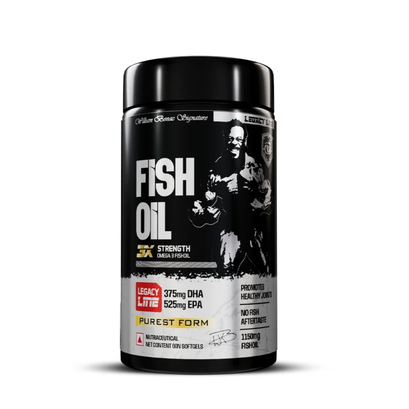 William Bonac Signature | Triple Strength Fish Oil | 60 Capsules