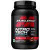 Muscletech Nitrotech Whey Protein | Boost Strength & Performance - 907 g, Milk Chocolate
