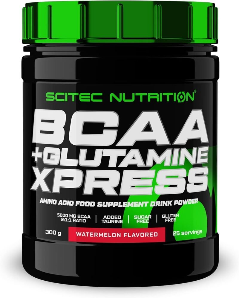 Scitec Nutrition BCAA + Glutamine Powder | 25 Servings | Watermelon | Made in Europe
