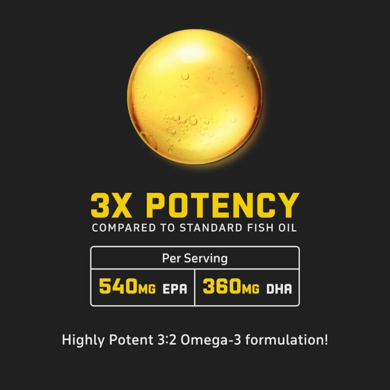 Wellversed | YouWeFit | Omega-3 | 3x Strength | 30 Capsules - Image 3