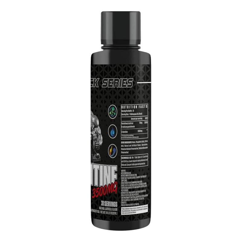 Dexter Jackson L-Carnitine 3500 mg Liquid | 31 Servings | Made in USA - Image 3
