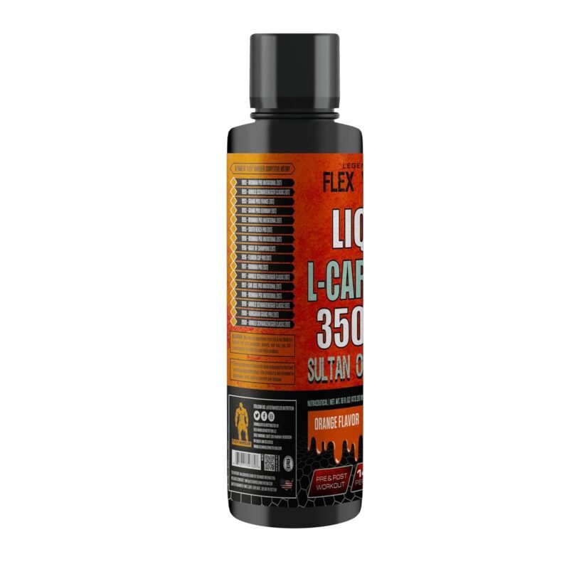 Flex Wheeler L-Carnitine Liquid 3500 mg | 31 Servings | Made in USA - Image 3