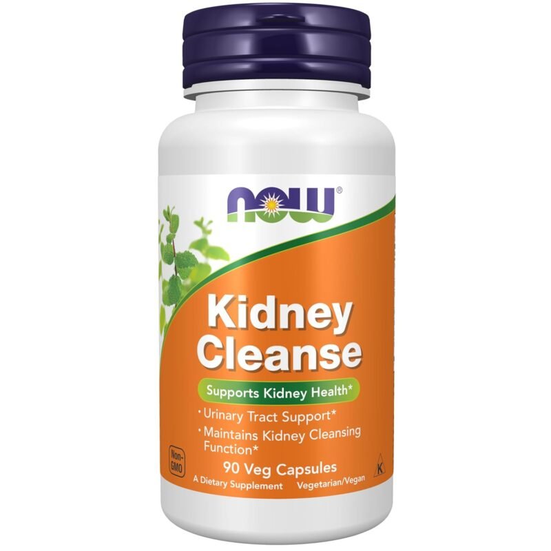NOW Kidney Cleanse Capsules | 90 Capsules | Made in USA