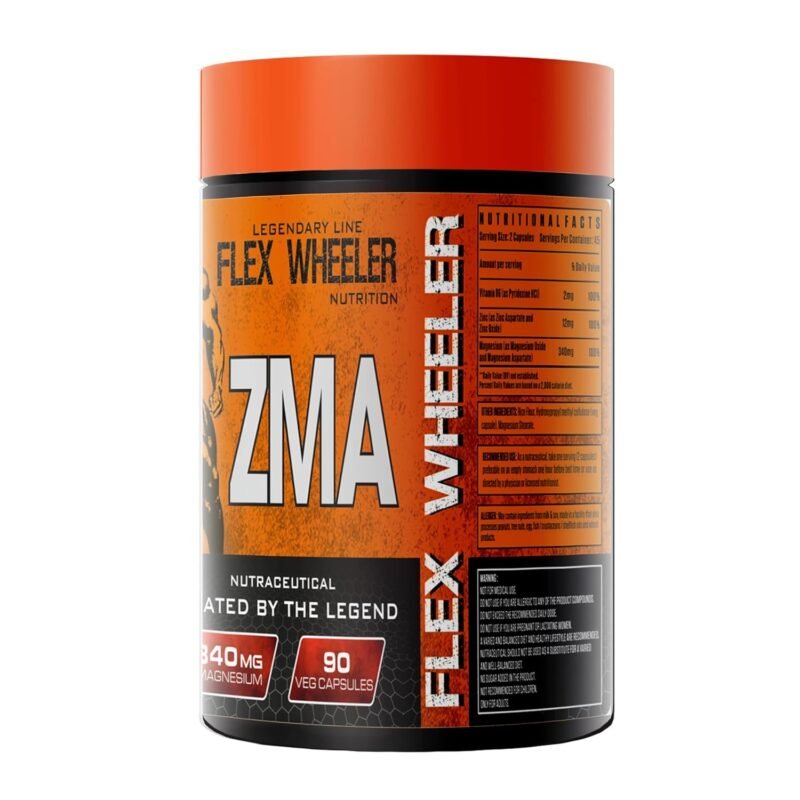 Flex Wheeler ZMA | 90 Capsules | Made in USA - Image 2