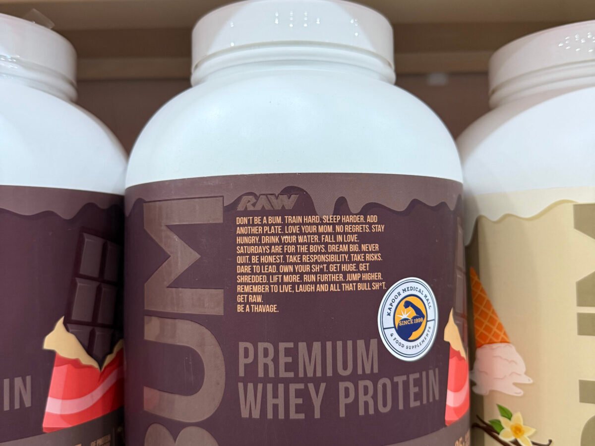 CBUM's RAW Nutrition Whey Blend kg Made in USA - Main Image