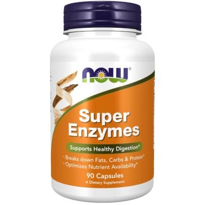 NOW Super Enzymes Capsule | 90 Capsules