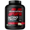 Muscletech Nitrotech Whey Protein | Boost Strength & Performance - 1.8 kg, Vanilla Cream