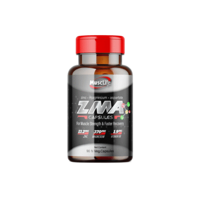 Musclife ZMA ( Zinc, Magnesium Aspartate ) Capsules, 90N