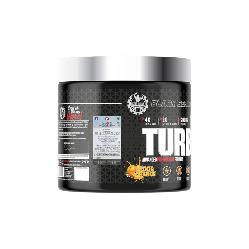 Dexter Jackson Turbo HP Pre Workout | 45 Servings | Made in USA - Image 7