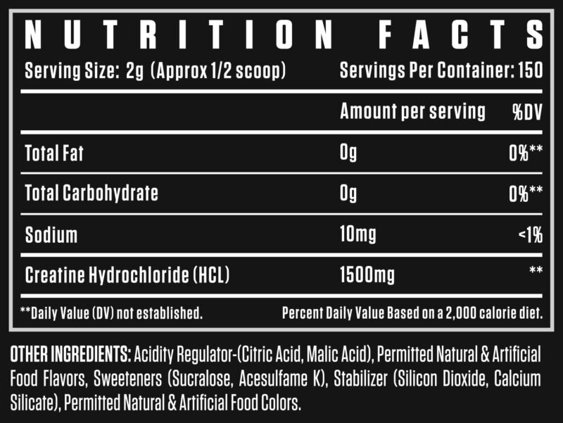 Dexter Jackson Creatine HCL, 150 Servings | Made in USA - Image 3