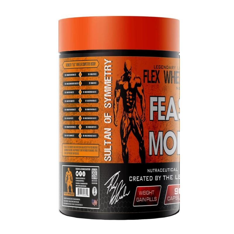 Flex Wheeler Feast Mode | 90 Capsules | Made in USA - Image 3