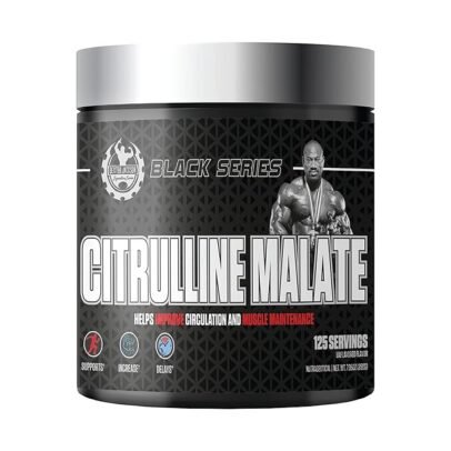Dexter Jackson Black Series Citrulline Malate – 250g (125 Servings)  Made in USA | Official Importer – SSNC