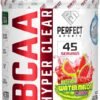 Perfect Sports BCAA Hyper Clear – Intense Watermelon Candy | 45 Servings | Made in USA