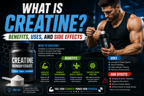 What is Creatine? Benefits, Uses, and Side Effects