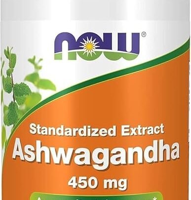 NOW Ashwagandha 450mg capsules USA