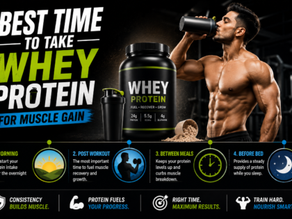 Best Time to Take Whey Protein for Muscle Gain