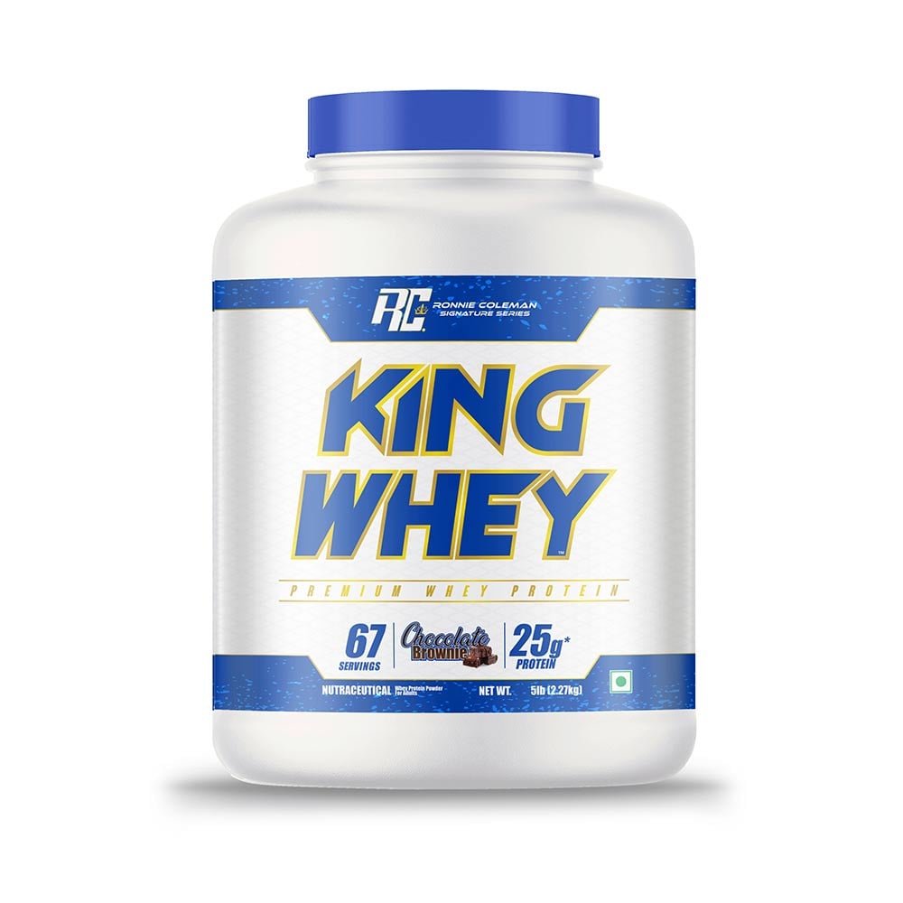 Ronnie Coleman (RC) Signature Series King Whey Protein (5 lb | Chocolate Brownie)