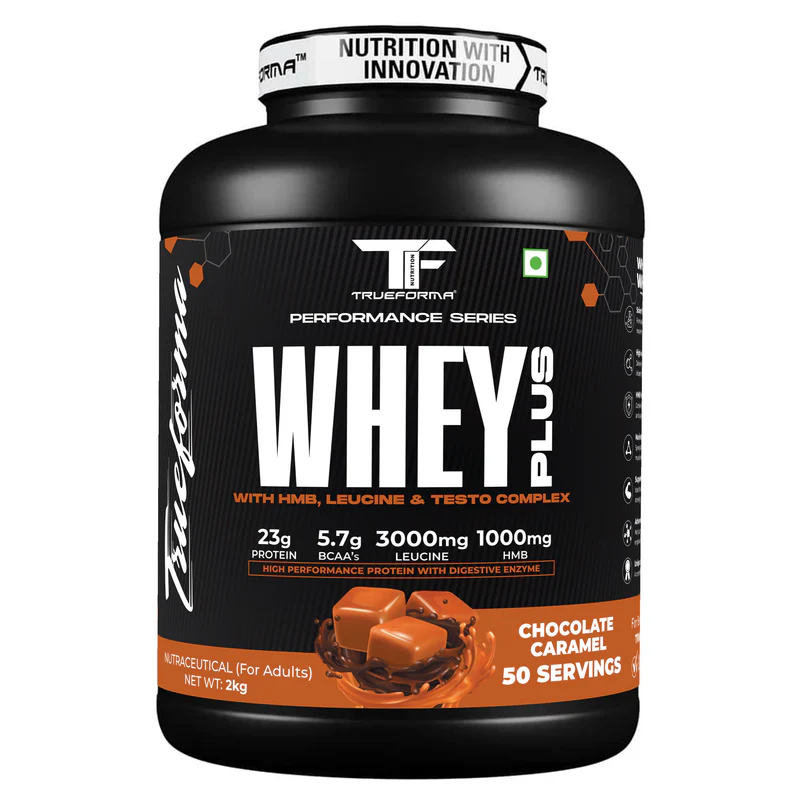 TrueForma Performance Whey + HMB, Leucine & Natural Testo Complex
