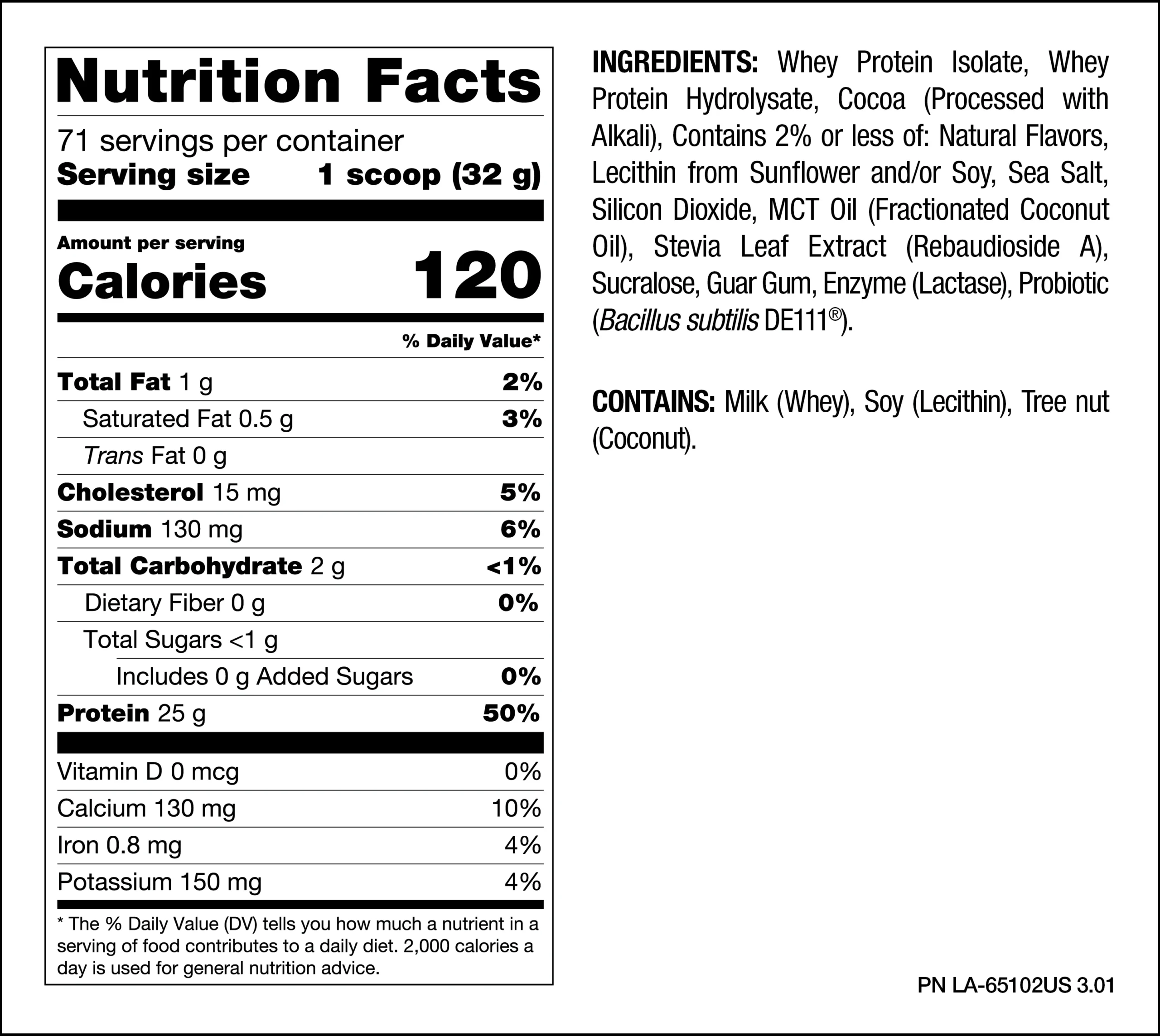 Pure Vita Labs (PVL) ISOGOLD 2.27 kg | Isolate + Hydrolysate Whey Protein | Made in Canada | Imported by GMC - Image 5
