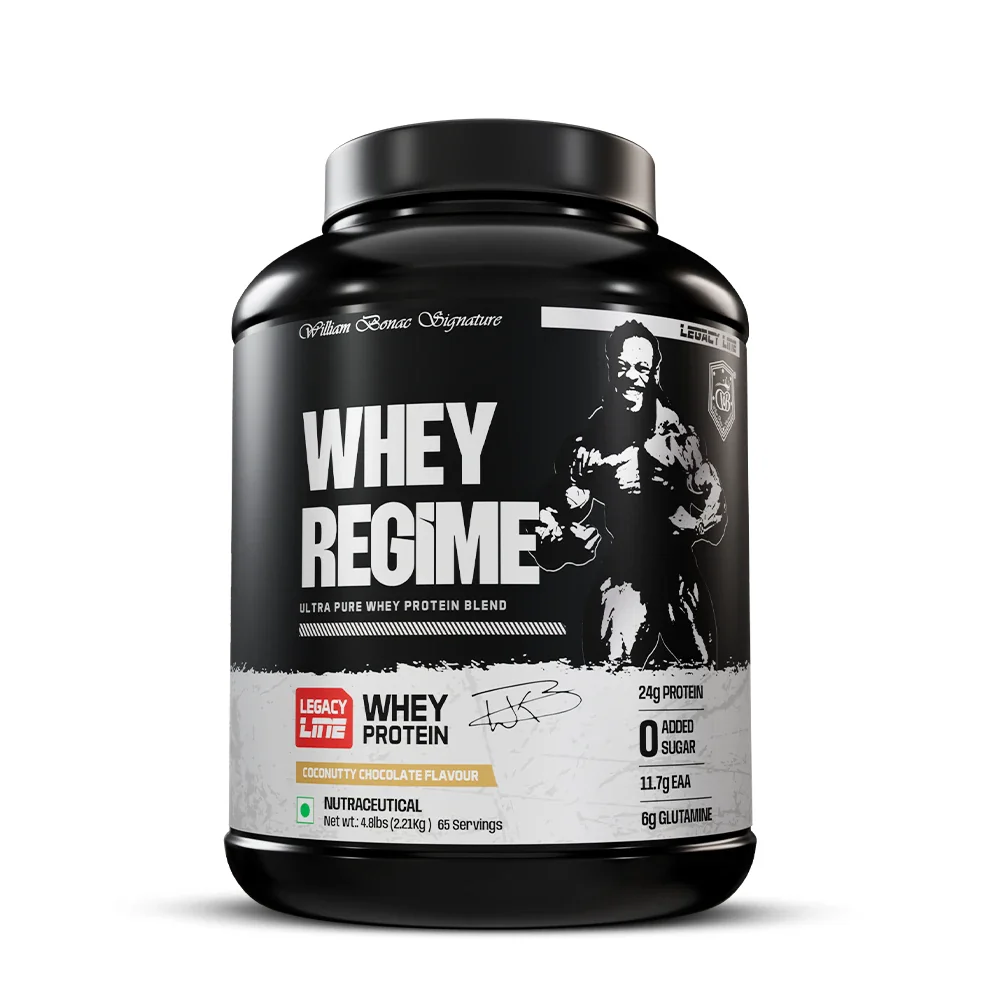 William Bonac Signature Whey Regime Whey Protein – 2.21kg, 65 Servings