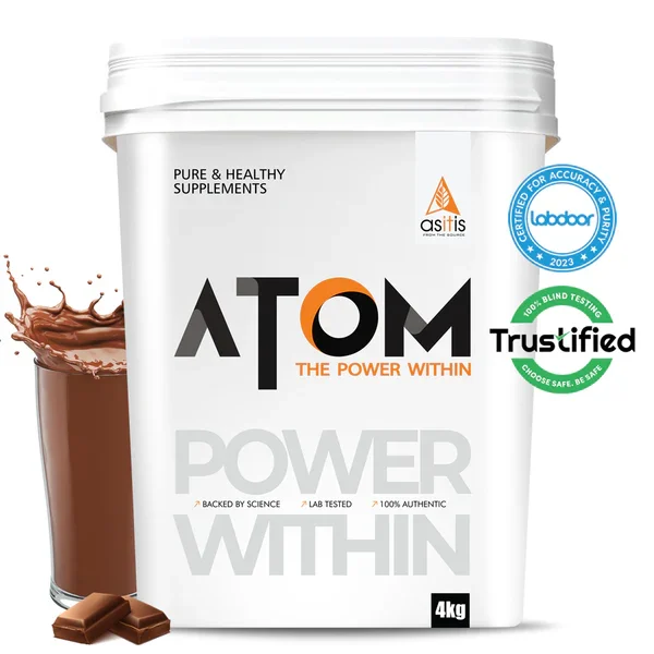 ATOM Whey Protein | USA Labdoor Certified for Accuracy & Purity