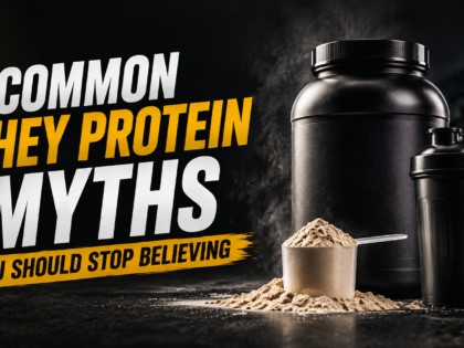 Common Whey Protein Myths You Should Stop Believing