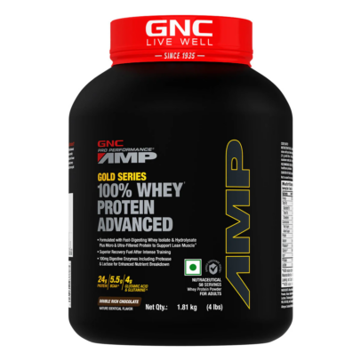 GNC AMP Gold Series 100% Whey Protein Advanced – Ultra-Filtered