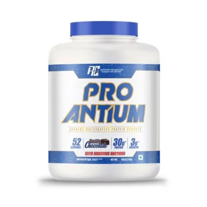 Ronnie Coleman Pro Antium Whey Protein – 5 lb, 52 Servings | Double Chocolate