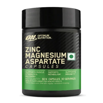 Optimum Nutrition Zinc Magnesium Aspartate Capsules, Capsules