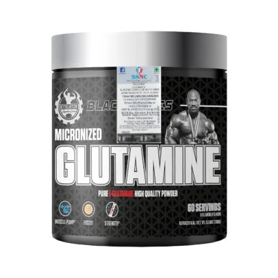 Dexter Jackson Black Series Micronized Glutamine | 5 Gram | 60 Servings | Made in USA