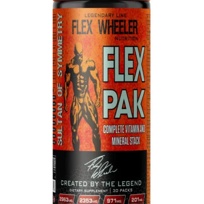 Flex Wheeler | Flex PAK | Complete Vitamin & Mineral STACK | 30 Packs | Made in USA