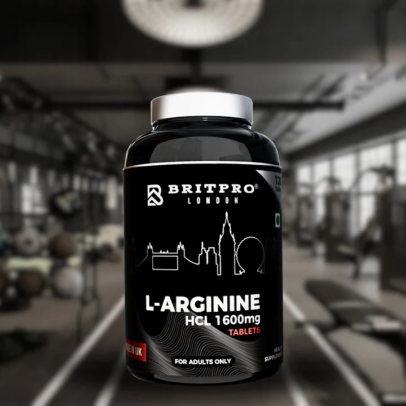 BRITPRO London L-Arginine HCL 1000 mg Tablet | 120 Tablet | Made in UK
