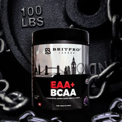 Britpro London EAA + BCAA Powder | 40 Servings | Made in UK
