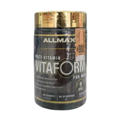 ALLMAX VitaForm Men Multivitamin 60 Tablets for Daily Nutritional Support
