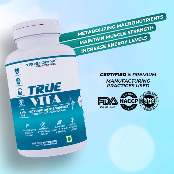 TRUEFORMA (TF) TRUE VITA | Multivitamin 60 & 30 Tablet - Image 6