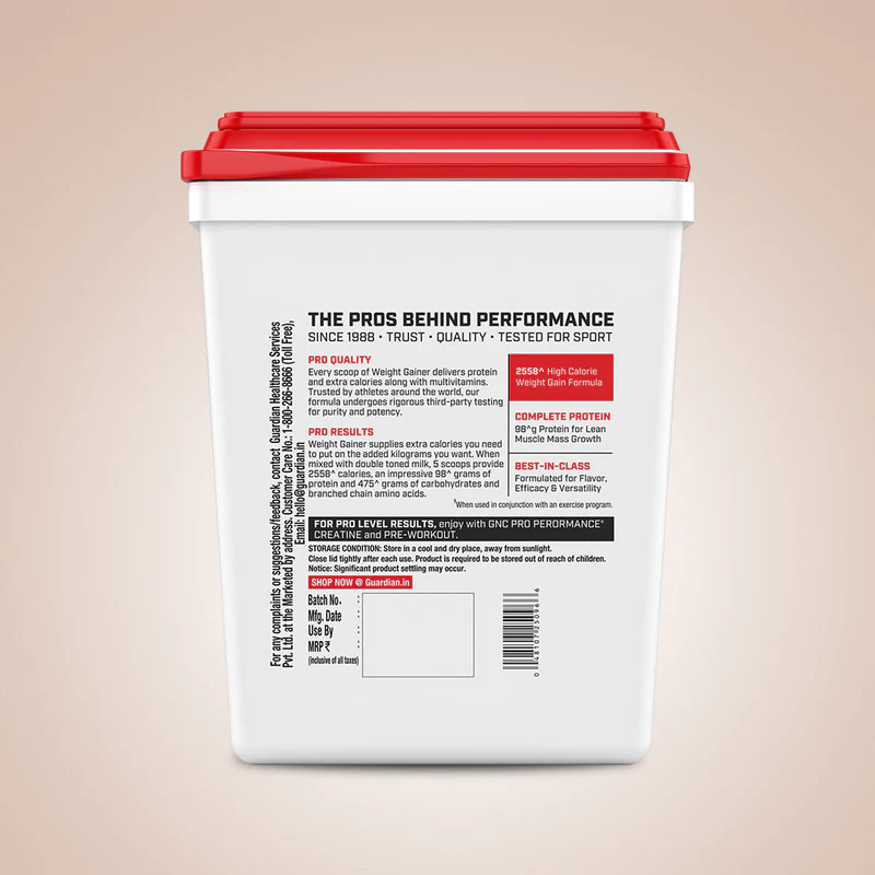 GNC Pro Performance Weight Gainer – Mass Gainer Supplement - Image 3