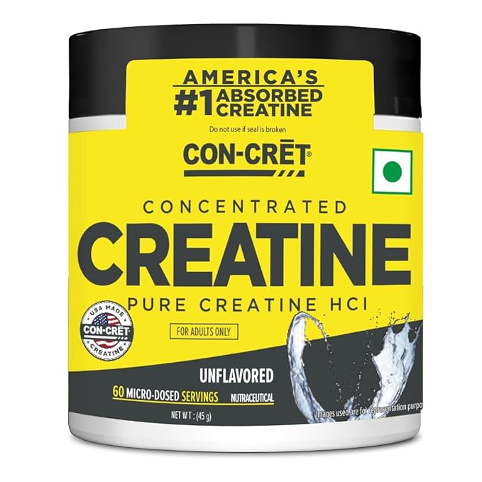 CONCRET Creatine HCL | 60 Micro dosed Servings