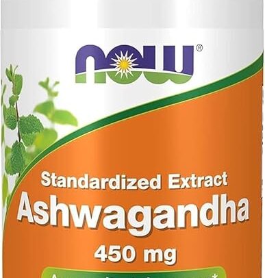 NOW Ashwagandha 450mg 90 Capsules