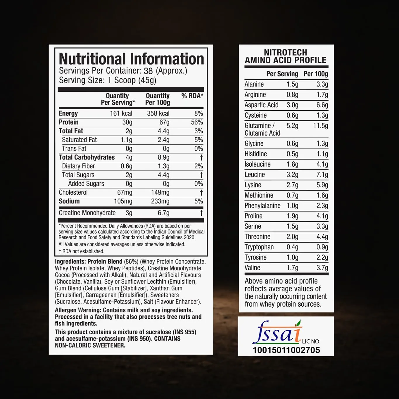 MuscleTech Nitro-Tech Whey Protein – Whey Protein Supplement - Image 5