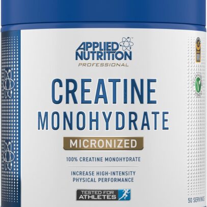 Applied Nutrition Creatine Monohydrate Powder 50 Servings Made in UK